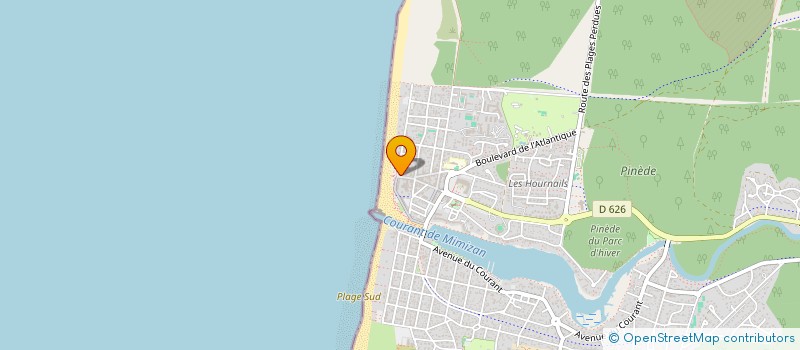 localisation de l'entreprise CAMILLE  MIMIZAN