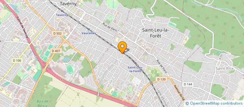 localisation de l'entreprise CAMILLE  SAINT-LEU-LA-FORET