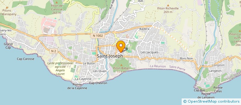 localisation de l'entreprise CAMILLE BOREL, OFFICE NOTARIAL DU SUD SAUVAGE à SAINT-JOSEPH
