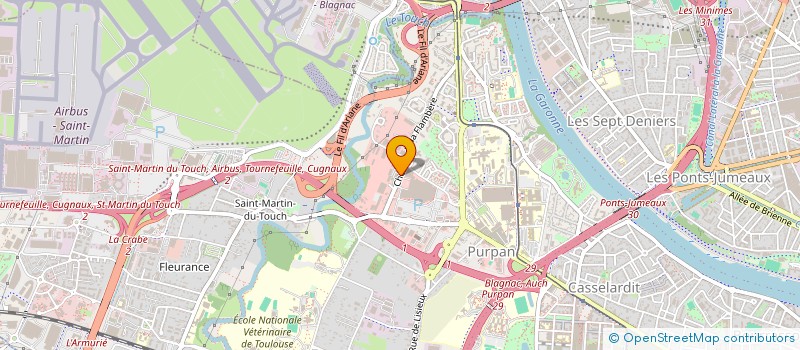 localisation de l'entreprise CAMILLE CHABROUX MAISON DE VENTES AUX ENCHERES à TOULOUSE