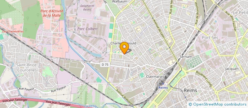 localisation de l'entreprise CAMILLE.CS  TINQUEUX