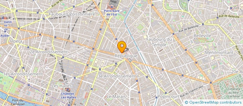 localisation de l'entreprise CAMILLE D'OLIVIER INTERNATIONAL à PARIS