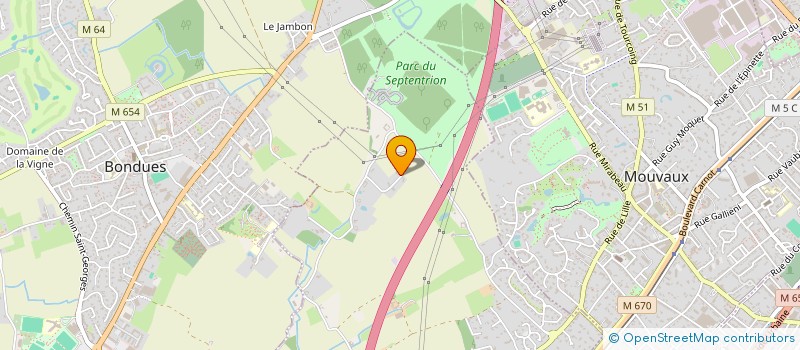 localisation de l'entreprise CAMILLE DE L'ESPLANADE à MARCQ-EN-BARŒUL