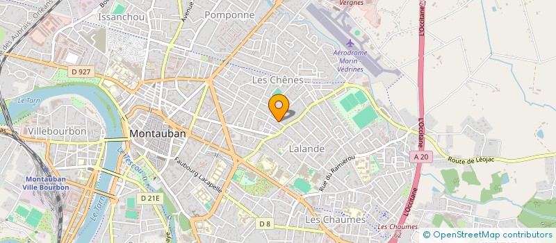 localisation de l'entreprise CAMILLE DELTHIL  MONTAUBAN