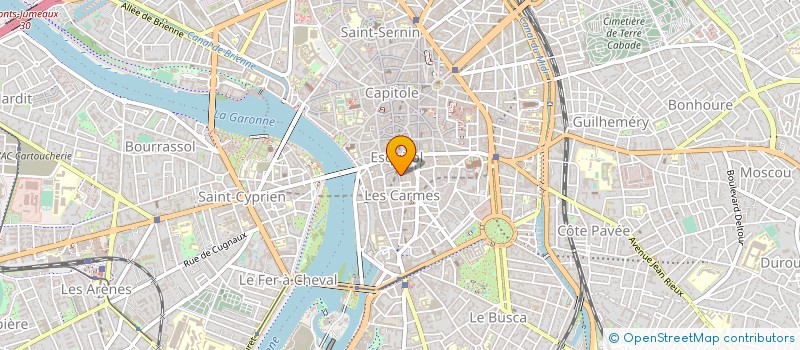 localisation de l'entreprise CAMILLE ET ASSOCIES à TOULOUSE