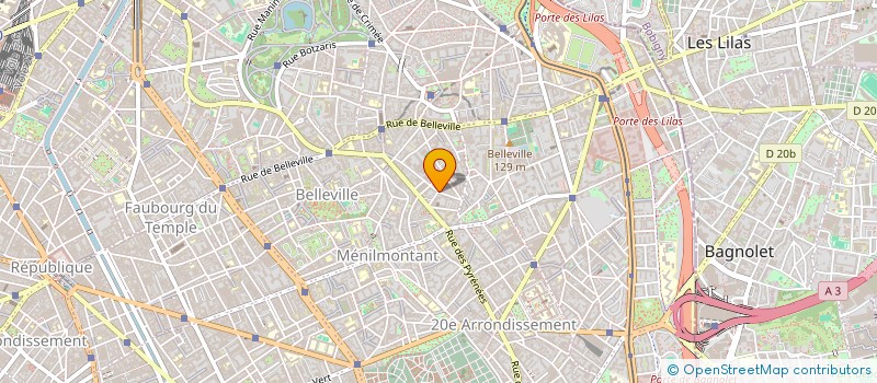 localisation de l'entreprise ' CAMILLE FRANCE '  PARIS