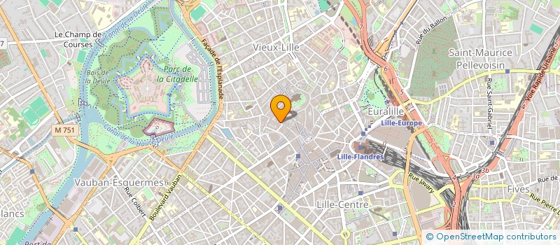 localisation de l'entreprise CAMILLE G à LILLE