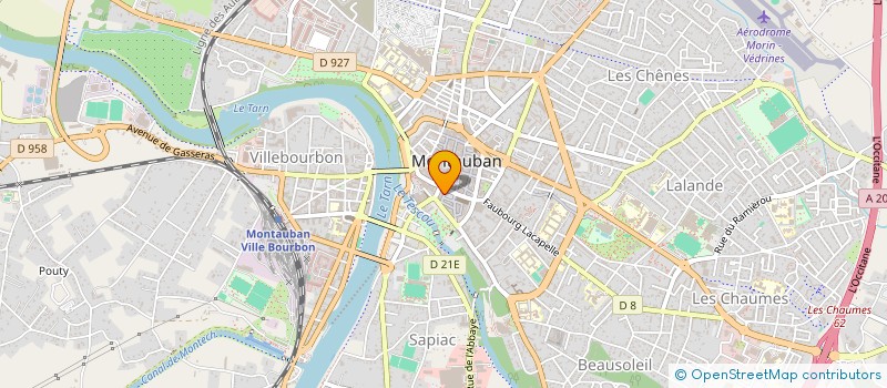 localisation de l'entreprise CAMILLE GIARD  MONTAUBAN