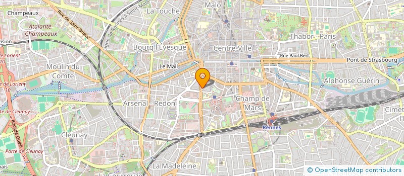 localisation de l'entreprise CAMILLE HOLDING  RENNES