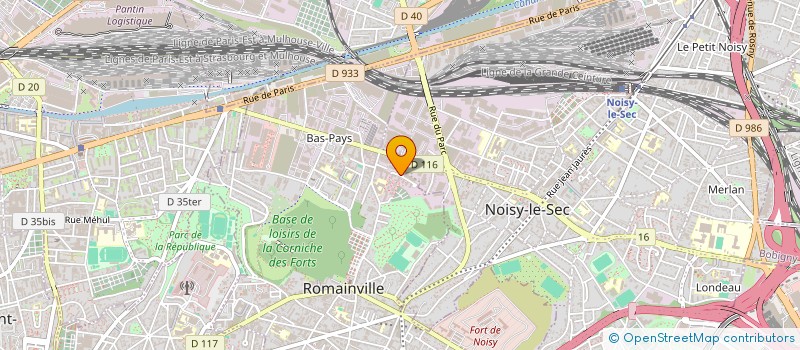 localisation de l'entreprise CAMILLE HONNETE à ROMAINVILLE