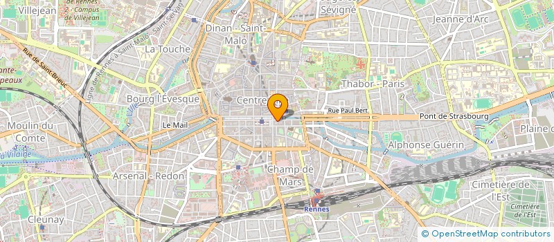 localisation de l'entreprise CAMILLE LOU  RENNES