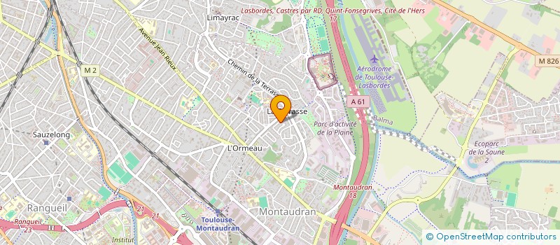 localisation de l'entreprise CAMILLE OPTIQUE à TOULOUSE