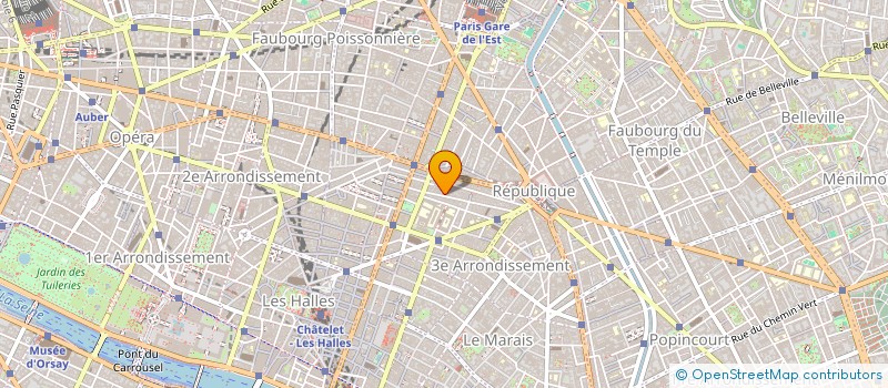 localisation de l'entreprise CAMILLE ORFEVRE  PARIS