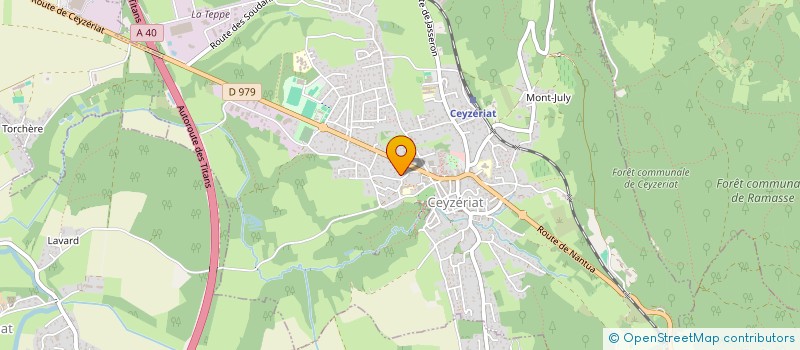 localisation de l'entreprise CAMILLE SAS à CEYZERIAT