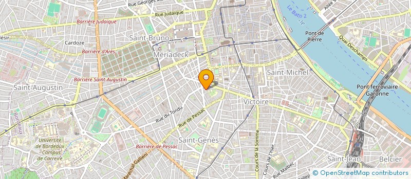 localisation de l'entreprise CAMILLE SFEZ FORMATION  BORDEAUX