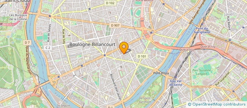 localisation de l'entreprise CAMILLE VERSAILLES à BOULOGNE-BILLANCOURT