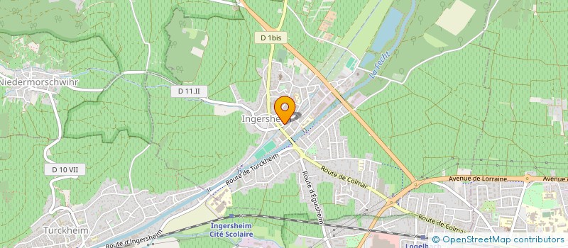 localisation de l'entreprise CAMILLERI CONSEIL COMMUNICATION à INGERSHEIM
