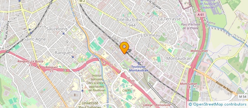 localisation de l'entreprise CAMILLERI STEPHANE ET CATHERINE à TOULOUSE