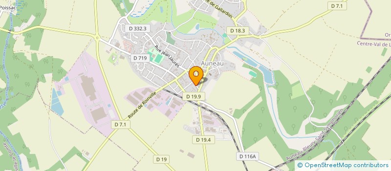 localisation de l'entreprise CAMILLI ET CO à AUNEAU-BLEURY-SAINT-SYMPHORIEN