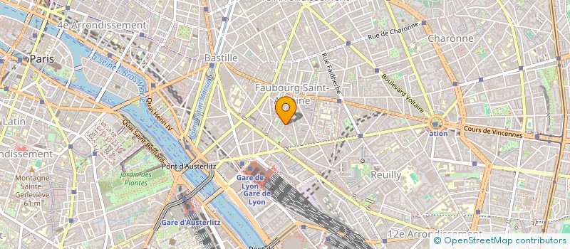 localisation de l'entreprise CAMILLINI INC à CLICHY