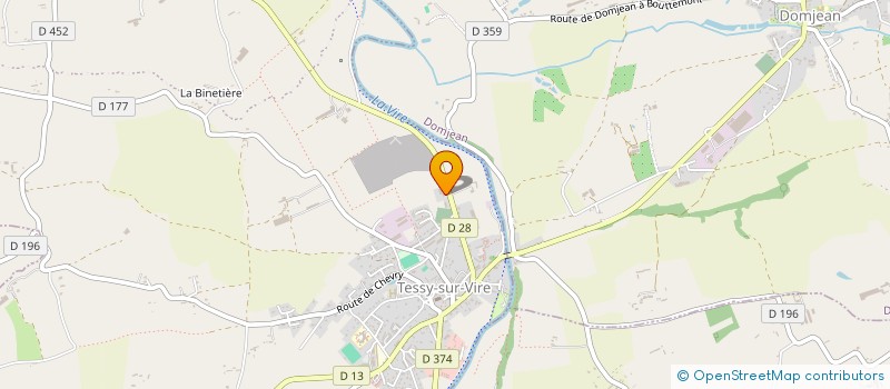 localisation de l'entreprise CAMILOHE  TESSY-BOCAGE