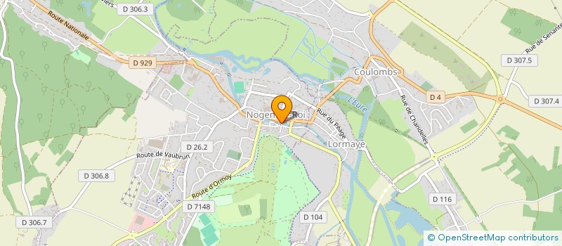 localisation de l'entreprise CAMILOTTO LOCATION GESTION à NOGENT-LE-ROI