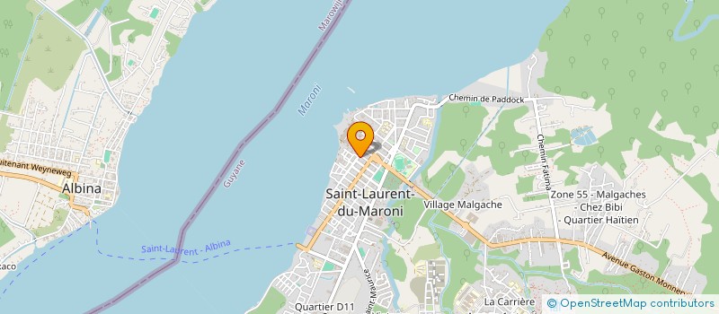 localisation de l'entreprise CAMILY  SAINT-LAURENT-DU-MARONI