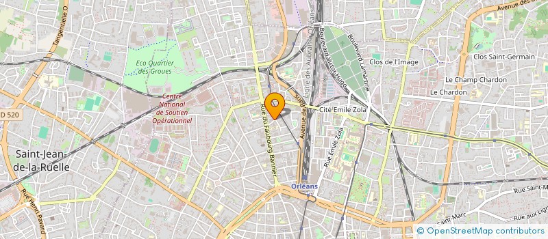 localisation de l'entreprise CAMIMATH à ORLEANS