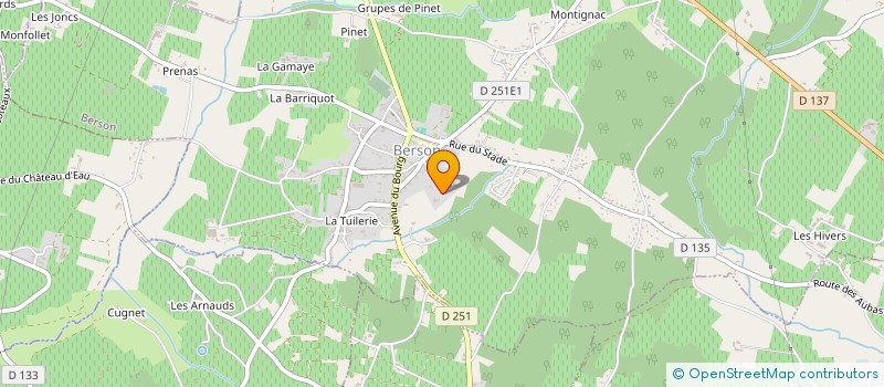 localisation de l'entreprise CAMIMMO  BERSON