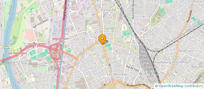 localisation de l'entreprise CAMINA à TOULOUSE
