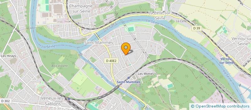localisation de l'entreprise CAMINADE à SAINT-MAMMES
