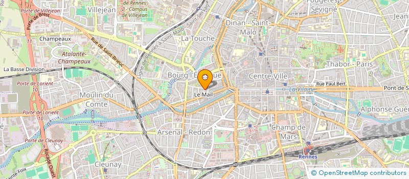 localisation de l'entreprise CAMINES  RENNES
