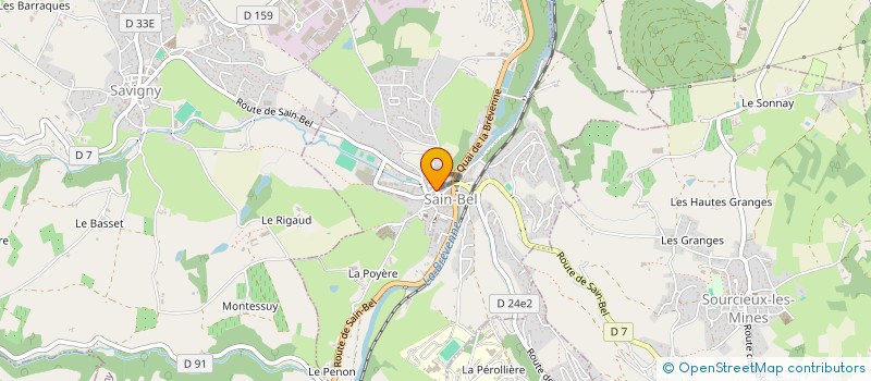 localisation de l'entreprise CAMINHOS DE PORTUGAL  SAIN-BEL