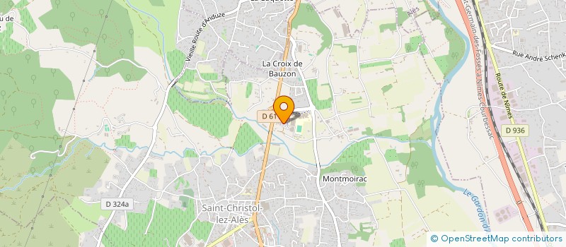 localisation de l'entreprise CAMINNOV  SAINT-CHRISTOL-LEZ-ALES