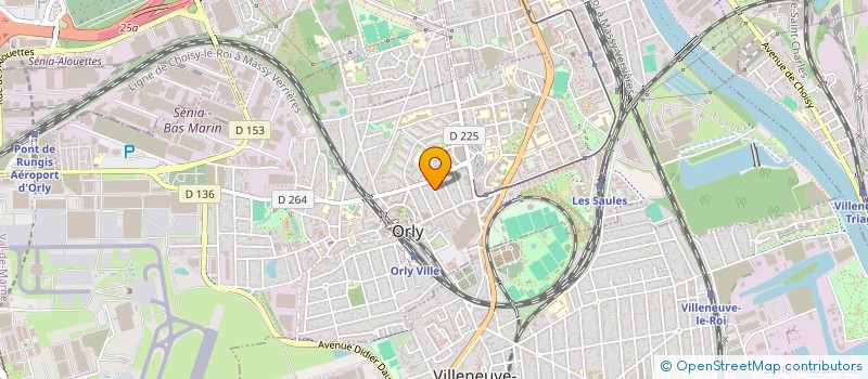 localisation de l'entreprise CAMINO  ORLY
