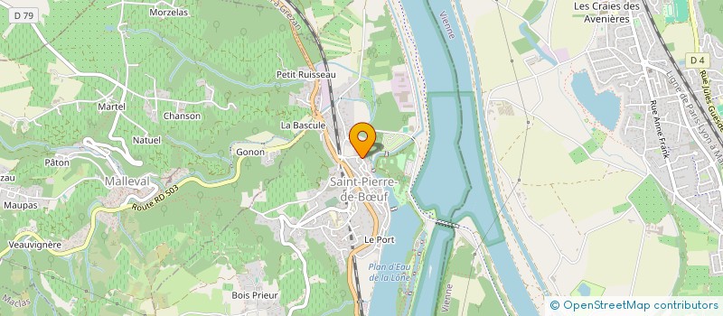 localisation de l'entreprise CAMINO CAFE ARTISAN TORREFACTEUR  SAINT-PIERRE-DE-BUF