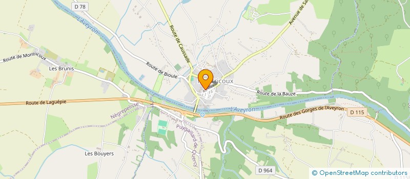 localisation de l'entreprise CAMINO COMPAY  MONTRICOUX