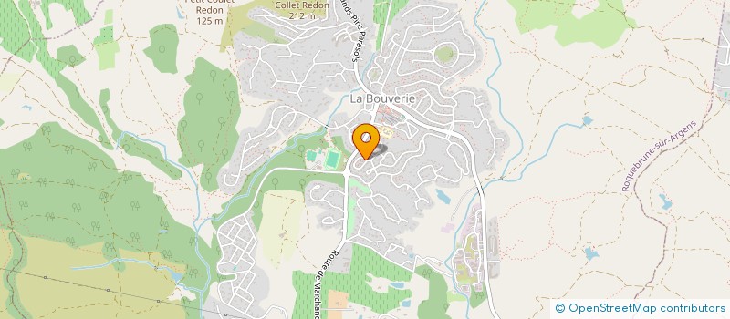 localisation de l'entreprise CAMINO DE TANGO à ROQUEBRUNE-SUR-ARGENS
