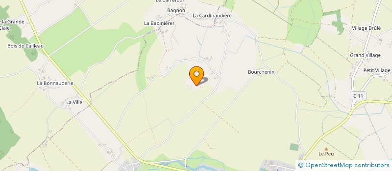 localisation de l'entreprise CAMINO INVEST  LEZAY