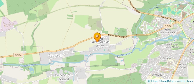 localisation de l'entreprise CAMINOS DE ESPERANZA  COURTEUIL