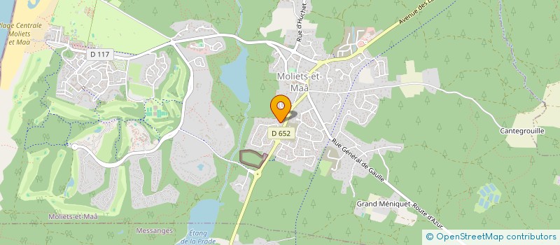 localisation de l'entreprise CAMINS  MOLIETS-ET-MAA
