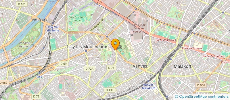 localisation de l'entreprise CAMINU à BAGNOLET