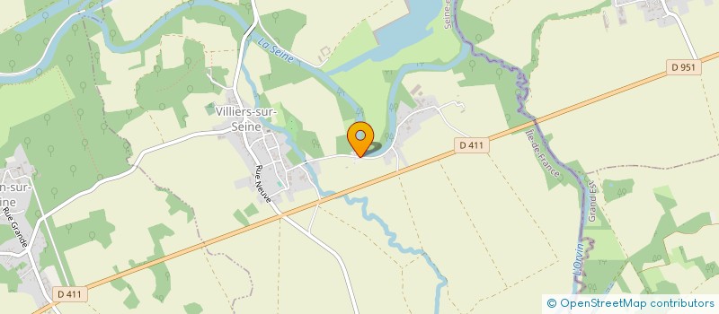 localisation de l'entreprise CAMIONAGE TRANSPORTS INTERNATIONAUX  VILLIERS-SUR-SEINE