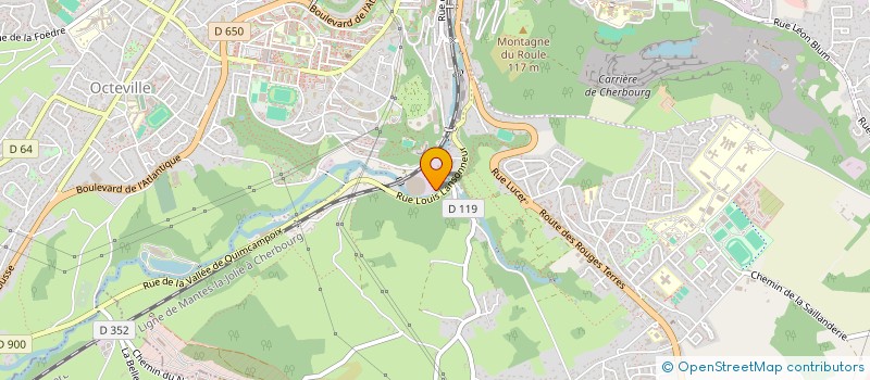 localisation de l'entreprise CAMIONNAGE ET MESSAGERIE LOGISTIQUES à CHERBOURG-EN-COTENTIN