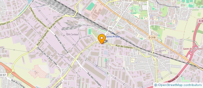 localisation de l'entreprise CAMIRA à CORBAS