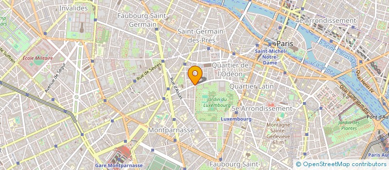 localisation de l'entreprise CAMIRO INVEST  PARIS