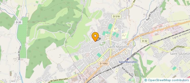 localisation de l'entreprise CAMIS  SAINT-MARCELLIN