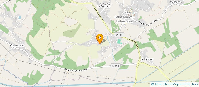 localisation de l'entreprise CAMISE  SAINT-MARCEL-BEL-ACCUEIL