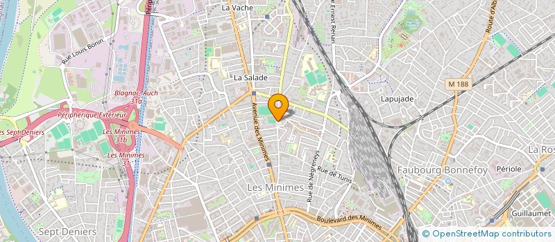 localisation de l'entreprise CAMISEMA à TOULOUSE
