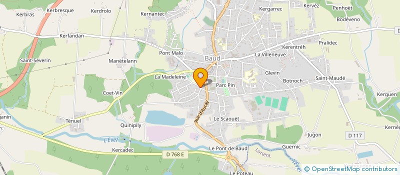 localisation de l'entreprise CAMITHERM  BAUD